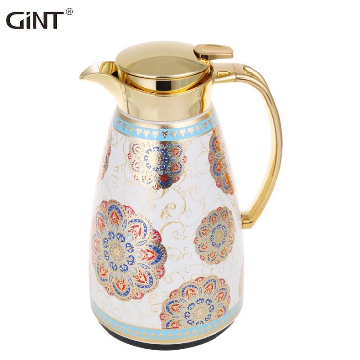 Turkish Style Insulated Vacuum Coffee Pot With Glass Lined For Drinking
