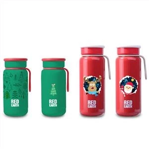 Легка різдвяна пляшка для води без BPA